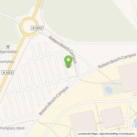 Standortübersicht der Tankstelle Robert Bosch GmbH in 71272 Renningen