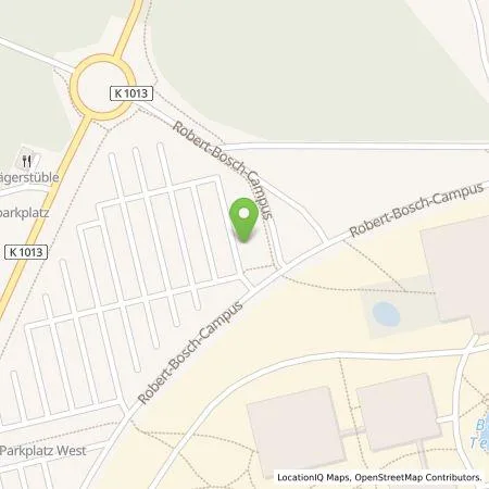 Standortübersicht der Tankstelle Robert Bosch GmbH in 71272 Renningen