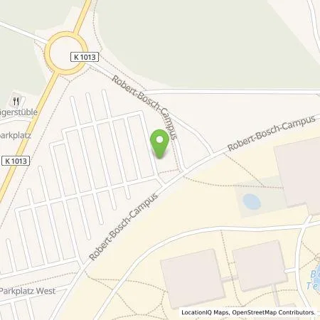 Standortübersicht der Tankstelle Robert Bosch GmbH in 71272 Renningen