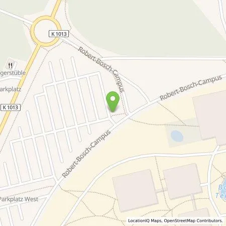 Standortübersicht der Tankstelle Robert Bosch GmbH in 71272 Renningen