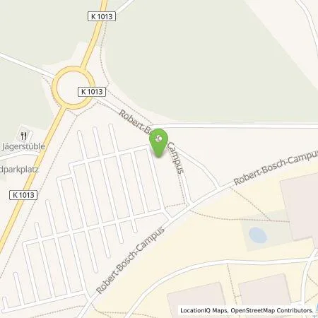 Standortübersicht der Tankstelle Robert Bosch GmbH in 71272 Renningen