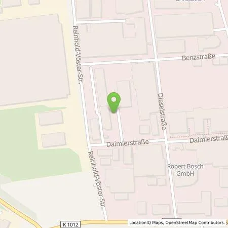 Standortübersicht der Tankstelle Robert Bosch GmbH in 71229 Leonberg