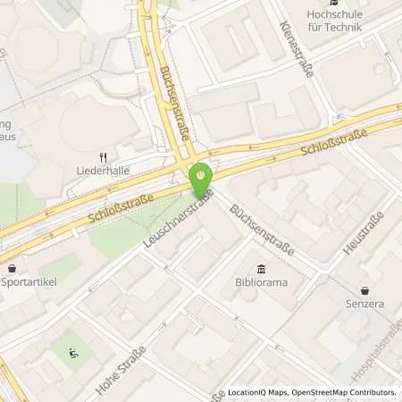 Standortübersicht der Tankstelle EnBW mobility+ AG und Co.KG in 70174 Stuttgart