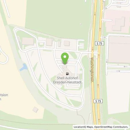 Standortübersicht der Tankstelle Shell Deutschland GmbH in 01139 Dresden