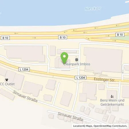 Standortübersicht der Tankstelle Shell Deutschland GmbH in 73779 Deizisau