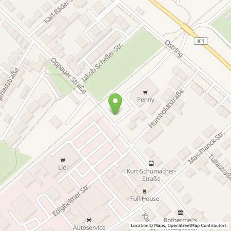 Standortübersicht der Tankstelle Shell Deutschland GmbH in 67069 Ludwigshafen