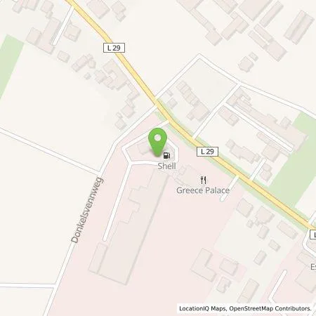 Standortübersicht der Tankstelle Shell Deutschland GmbH in 41334 Nettetal