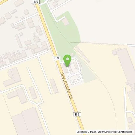 Standortübersicht der Tankstelle Shell Deutschland GmbH in 41541 Dormagen