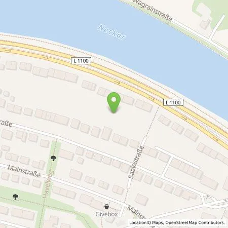 Standortübersicht der Tankstelle Shell Deutschland GmbH in 70376 Stuttgart