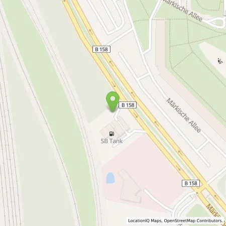 Standortübersicht der Tankstelle Shell Deutschland GmbH in 12681 Berlin Marzahn