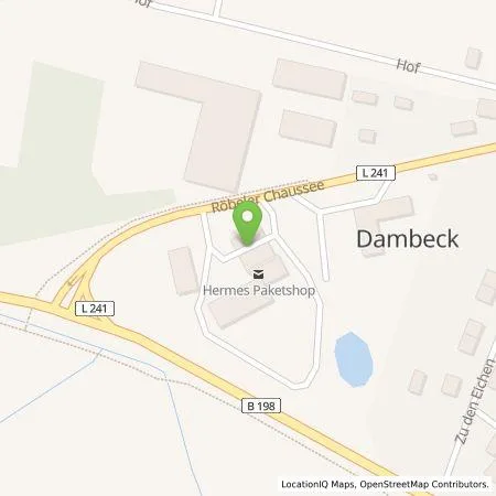 Standortübersicht der Tankstelle Shell Deutschland GmbH in 17209 Dambeck