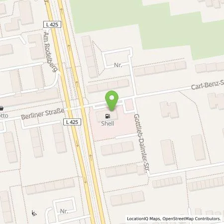 Standortübersicht der Tankstelle Shell Deutschland GmbH in 55131 Mainz