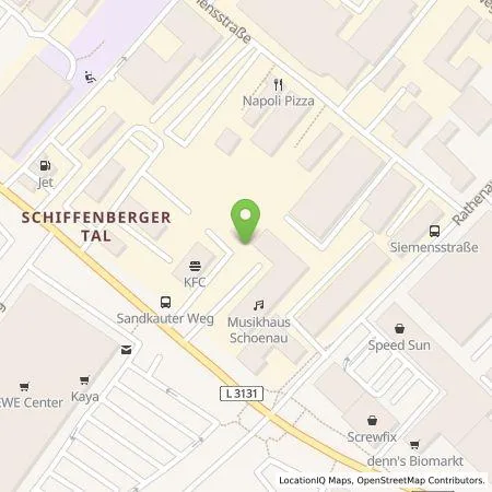 Standortübersicht der Tankstelle Shell Deutschland GmbH in 35394 Gießen