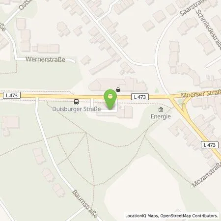 Standortübersicht der Tankstelle Shell Deutschland GmbH in 47198 Duisburg