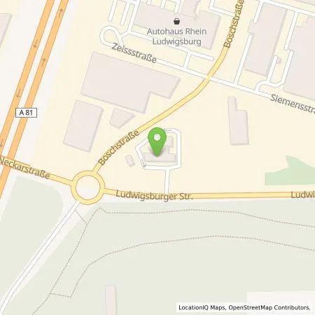 Standortübersicht der Tankstelle Shell Deutschland GmbH in 71679 Asperg