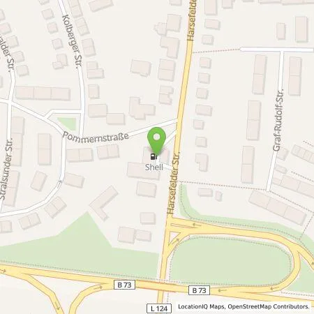Standortübersicht der Tankstelle Shell Deutschland GmbH in 21680 Stade