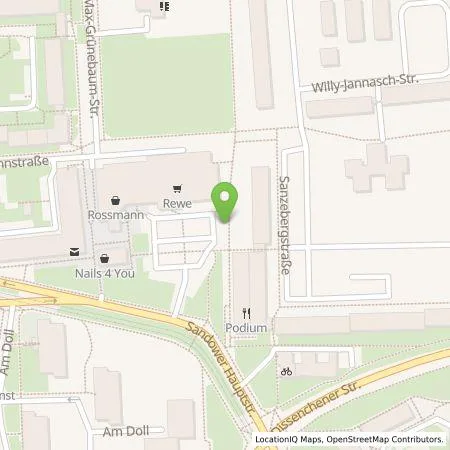 Standortübersicht der Tankstelle Shell Deutschland GmbH in 03042 Cottbus