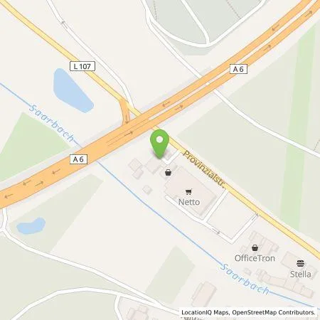 Standortübersicht der Tankstelle Shell Deutschland GmbH in 66130 Saarbruecken