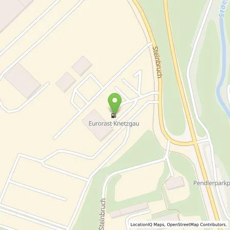 Standortübersicht der Tankstelle Shell Deutschland GmbH in 97478 Knetzgau