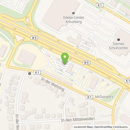 Standortübersicht der Tankstelle Shell Deutschland GmbH in 56070 Koblenz