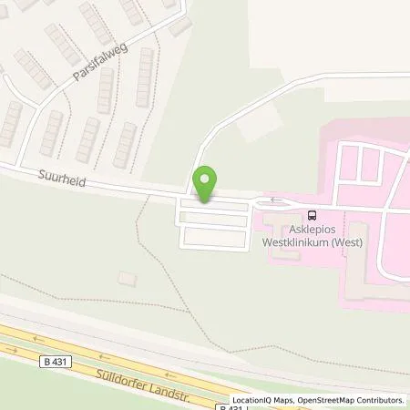 Standortübersicht der Tankstelle Hamburger Energiewerke Mobil GmbH in 22559 Hamburg