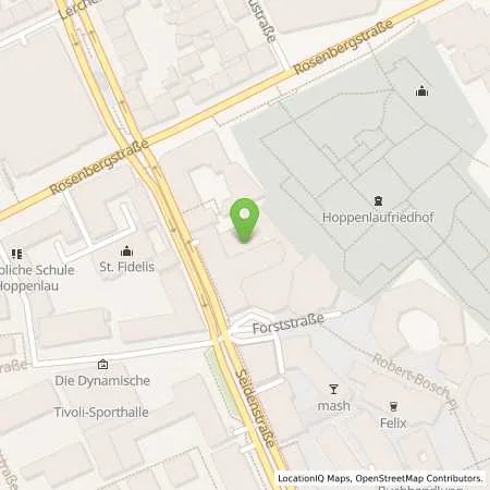 Standortübersicht der Tankstelle MARITIM Hotelgesellschaft mbH in 70174 Stuttgart