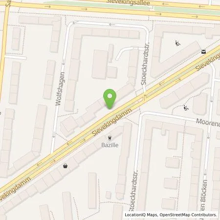 Standortübersicht der Tankstelle Hamburger Energiewerke Mobil GmbH in 20535 Hamburg