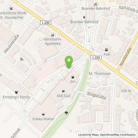 Standortübersicht der Tankstelle STAWAG - Stadt- und Städteregionswerke Aachen AG in 52078 Aachen