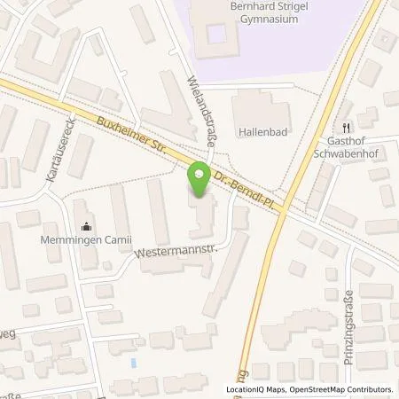 Standortübersicht der Tankstelle e-con AG in 87700 Memmingen