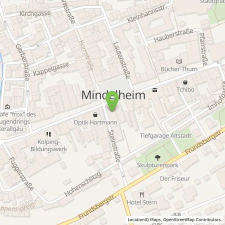 Standortübersicht der Tankstelle e-con AG in 87719 Mindelheim