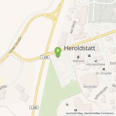Standortübersicht der Tankstelle Albwerk Elektro- und Kommunikationstechnik GmbH in 72535 Heroldstatt