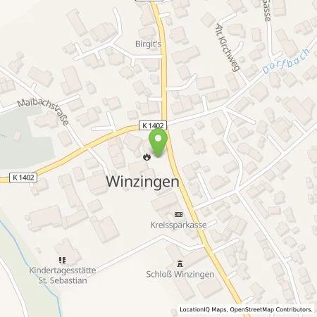 Standortübersicht der Tankstelle Albwerk Elektro- und Kommunikationstechnik GmbH in 73072 Donzdorf