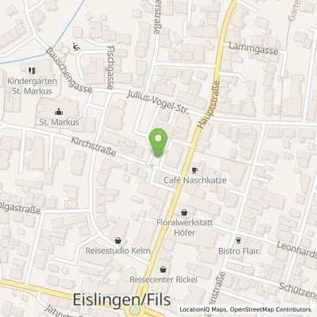 Standortübersicht der Tankstelle Albwerk Elektro- und Kommunikationstechnik GmbH in 73054 Eislingen /Fils