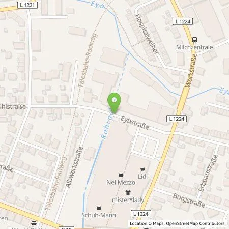 Standortübersicht der Tankstelle Albwerk Elektro- und Kommunikationstechnik GmbH in 73312 Geislingen