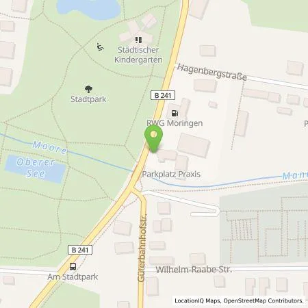 Standortübersicht der Tankstelle EIN-Energie GmbH in 37186 Moringen