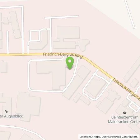 Standortübersicht der Tankstelle SKZ Testing GmbH in 97076 Würzburg