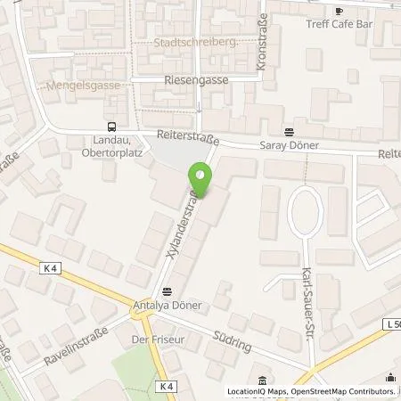 Standortübersicht der Tankstelle ESEL.CAB GmbH in 76829 Landau