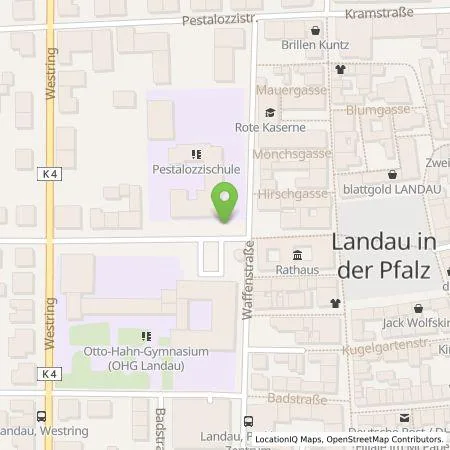 Standortübersicht der Tankstelle ESEL.CAB GmbH in 76829 Landau