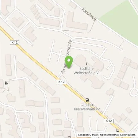 Standortübersicht der Tankstelle ESEL.CAB GmbH in 76829 Landau