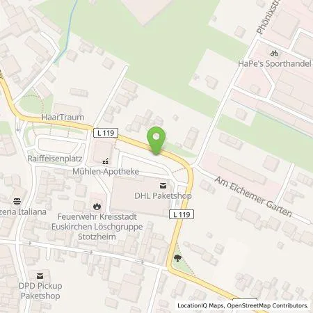 Standortübersicht der Tankstelle e-regio GmbH & Co. KG in 53881 Euskirchen