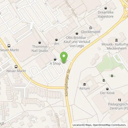 Standortübersicht der Tankstelle e-regio GmbH & Co. KG in 53340 Meckenheim