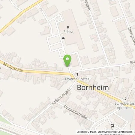 Standortübersicht der Tankstelle e-regio GmbH & Co. KG in 53332 Bornheim