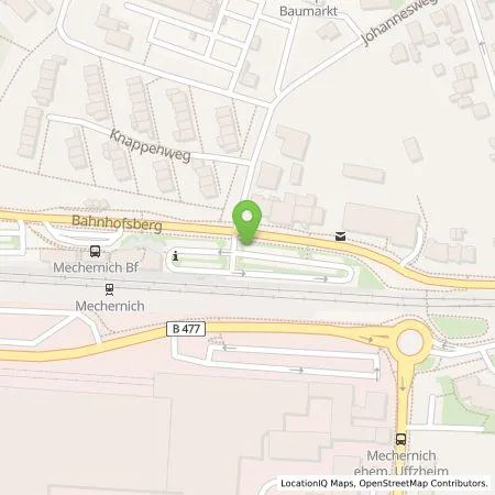 Standortübersicht der Tankstelle e-regio GmbH & Co. KG in 53894 Mechernich