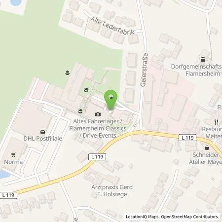 Standortübersicht der Tankstelle e-regio GmbH & Co. KG in 53881 Flamersheim