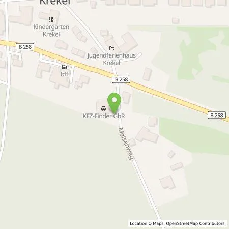 Standortübersicht der Tankstelle e-regio GmbH & Co. KG in 53925 Kall