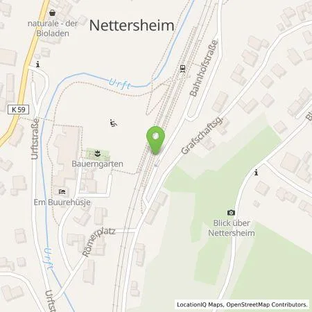 Standortübersicht der Tankstelle e-regio GmbH & Co. KG in 53947 Nettersheim