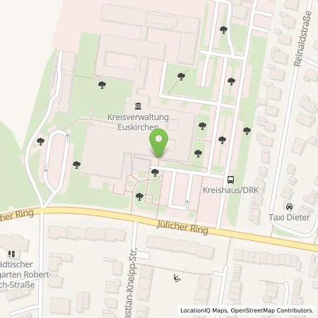 Standortübersicht der Tankstelle e-regio GmbH & Co. KG in 53879 Euskirchen