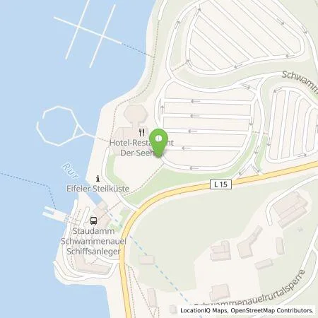 Standortübersicht der Tankstelle e-regio GmbH & Co. KG in 52396 Heimbach