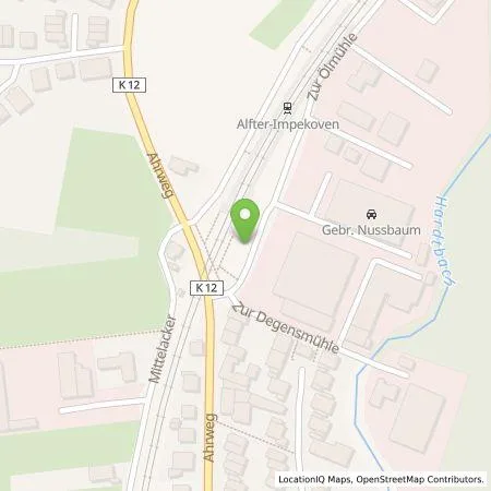 Standortübersicht der Tankstelle e-regio GmbH & Co. KG in 53347 Alfter