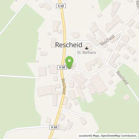 Standortübersicht der Tankstelle e-regio GmbH & Co. KG in 53940 Hellenthal